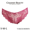 チェスニービューティー CHASNEYBEAUTY Tバックショーツ CHICAGOLACE シカゴレース ペアタンガショーツ ソングショーツ セクシー メール...