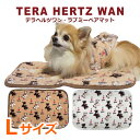 《レビューで300円クーポン進呈》テラヘルツワン・ラブミーベアマット 犬マット Lサイズ 犬介護用品 犬寝具 犬用 犬グッズ 秋冬 新作 小型犬 中型犬 フレブル あったか シニア犬 テラヘルツワン 日本製 クークチュール 7315 【T】【送料無料】(4)
