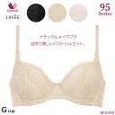 ワコール Wacoal Lasee95グループ 3/4カップブラジャー (Gカップ) BFA495 【P】