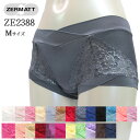 ZERMATTツェルマット 2WAYカシュクールヒップハングショーツ(Mサイズ) 普段にもサニタリーに兼用できる! メール便1点まで 日本製 レッド ZE2388 【K】