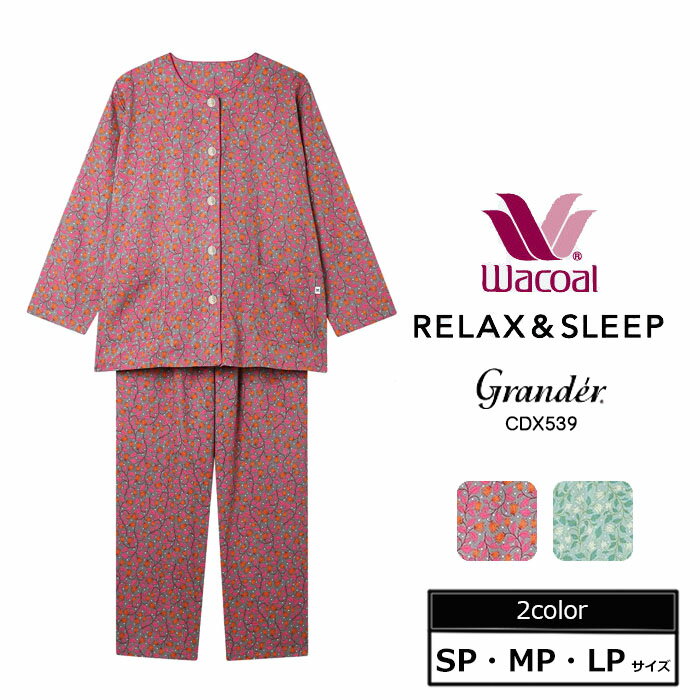 ワコール Wacoal グランダーパジャマ (SP-LPサイズ）敬老の日 長袖 CDX539 【EV】【S】【送料無料】