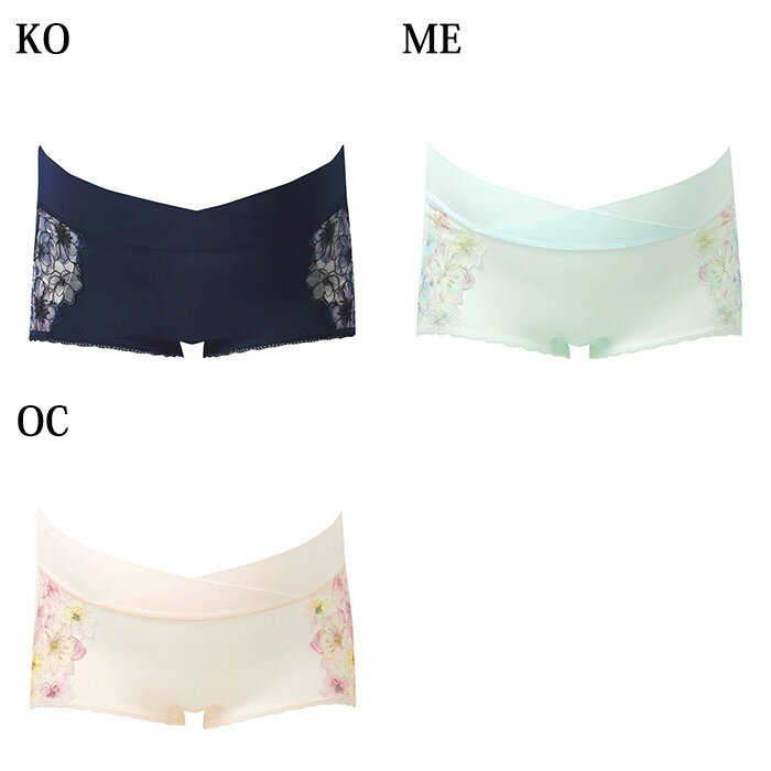 ワコール Wacoal マタニティ 産前 産後 兼用ショーツ マタニティショーツ おなかカシュクール構造で妊娠中も産後もラクに ボーイレングスショーツ メール便3点まで MPP554 【EV】【P】 2