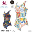 ワコール スイムウェア フルシェイプタイプ ワンピース水着 母の日 (9M・11L・13Lサイズ) ギフト SWO500 【F】