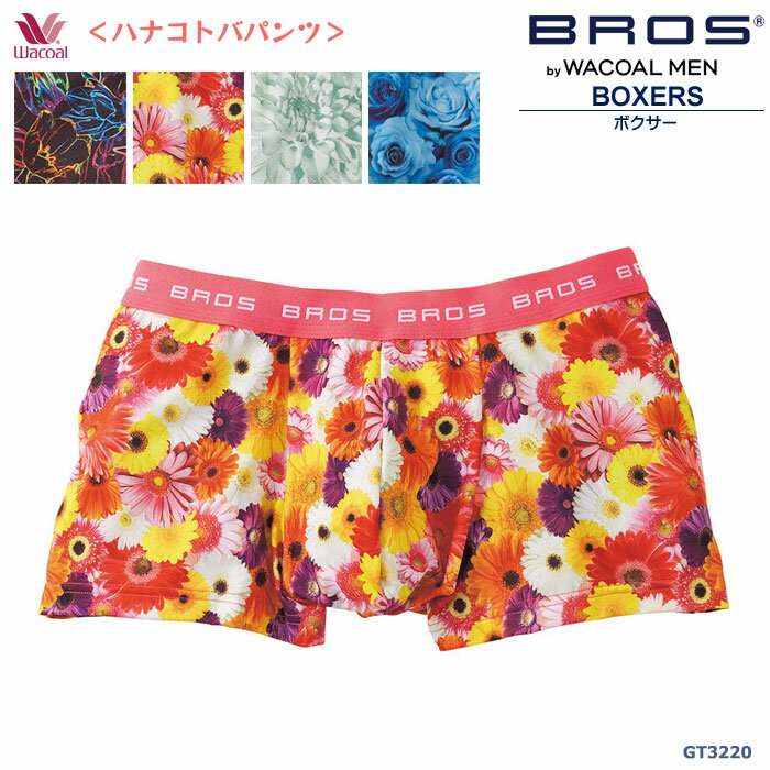 ブロス パンツ メンズ ワコールWacoal メンズ ブロス BROS[GT3220] ボクサーパンツ (M・L) BROSの定番ボクサーパンツ メール便1点まで バレンタイン 父の日ギフト【W】