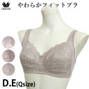 ワコール Wacoal フィットブラ ノンワイヤーブラ 大きいサイズ D・Eカップ グラッピー ギフト BHK100 【P】