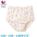 【F】ワコール Wacoal Wacoa キッズショーツ [CAX157](120サイズ 130サイズ 140サイズ) 女児ショーツ レトロベア柄 フェアリーティアラ 女の子 ネコポス4点まで{01}入園準備 入学準備