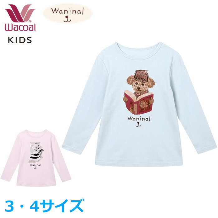 ワコール Wacoalキッズ 男女児兼用 パジャマ (3サイズ 4サイズ) 男の子 女の子 トップス Waninalグループ メール便1点まで CTY187 【EV】【P】
