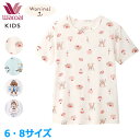 ワコール Wacoalキッズ 男女兼用 パジャマ (6・8サイズ) 女の子 男の子 トップス 接触冷感素材 Waninalグループ メール便1点まで CTY18...
