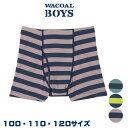 ワコール Wacoal キッズ BOYS(男児) [CPS508]■E【F】(100・110・120サイズ) ボクサー オーガニックコットンプレミアム100％男の子 男児ボトム メール便1点まで{01}入園準備 入学準備