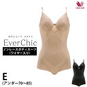 【P】ワコール Wacoal ボディスーツ Ever Chic エバーシック[ARA420] Eカップ ミディアム すっきりシルエット エバーチック{01}《送料無料》