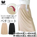 ペチコート ワコール Wacoal シンプル (M・L)膝下 65cm丈 2メ-3運 HDA222 【P】【送料無料】