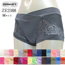 《スーパーSALEポイント10倍》ZERMATTツェルマット 2WAYカシュクールヒップハングショーツ(Mサイズ) 普段にもサニタリーに兼用できる! メール便1点まで 日本製 レッド ZE2388 【K】