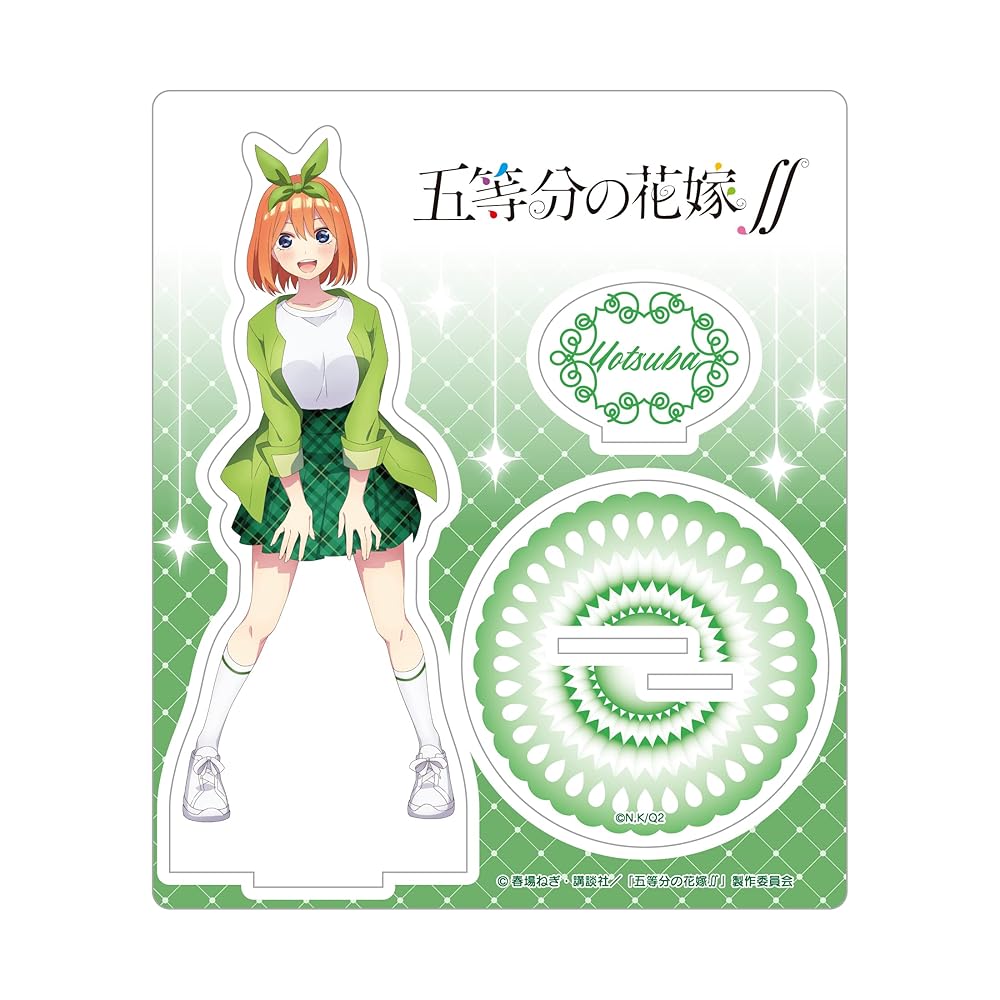 五等分の花嫁 アクリルスタンド 中野四葉 アクスタ アクリル フィギュア マスコット スタンドポップ キャラクター アニメ 漫画 コミック 人気