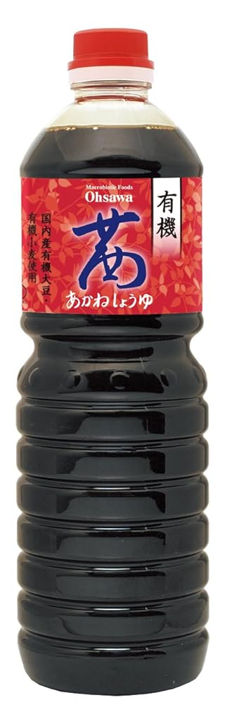有機茜醤油(ペットボトル)1L