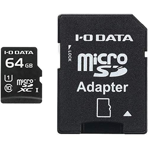 I/Of[^ microSDXC[J[h 64GB Class10 UHS-I MSDU1-64GR