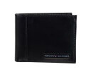 Tommy Hilfiger トミーフィルフィガー 財布 メンズ 財布 Men 039 s Leather Ranger Pass case Wallet (Black)
