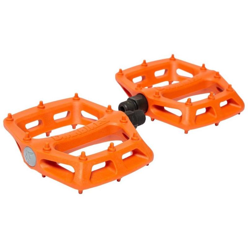 fB[GA[(DMR) V6 PLASTIC PEDAL CRO-MO AXLE ORANGE