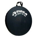TIOGA(タイオガ) ホイールバッグ 1本用英語名:Wheel Bag (for 1Wheel)70デニールナイロン撥水加工180°オープンWジッパー適応範囲:26&quot;×2.50&quot;、700×38Cまでφ680×40mm130g