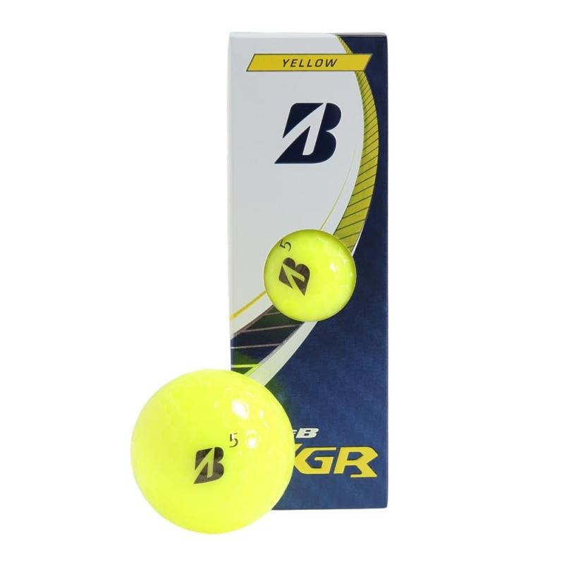 ブリヂストンゴルフ（BRIDGESTONE GOLF） ゴルフボール 23TOUR B JGR J3YX 3P スリーブ(3個入り) （イエロー/FF/Men 039 s）