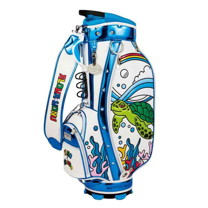 楽天売れ筋専門店「ランキングランド」WINWIN STYLE ウィンウィンスタイル ALOHA HONU CART BAG LEM カートバッグ CB-503 WH【アロハホヌ/TAMOコラボモデル】