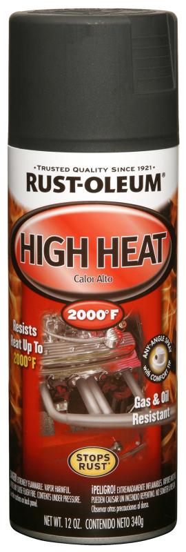 Rust-Oleum(ラストオリウム) 高耐熱ペイント フラットブラック MH21005