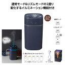 イルミネーションミスト加湿器 36126 加湿器 USB電源 超音波 超音波式 コンパクト 300ml ミスト ミスト加湿器 乾燥対策 送料無料(2)