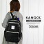 カンゴール リュック レディース KANGOL リュック レディース バッグ ロゴ リュック 大容量 自転車 通学 通勤 高校生 大学生 iPad タブレット A4 書類 レディース おしゃれ 大人 かわいい デイパック バックパック リュックサック スクールバッグ スクバ 人気 黒 ブラック