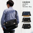 Gab・Bler ギャブラー フラップショルダーバッグ BAG 鞄 かばん ショルダーバッグ メッセンジャーバッグ メンズ 男性用 トラベル 自転車 シンプル カジュアル 通勤 通学 旅行 A4 シンプル ネイビー/キャメル ブラック/グレー ブラック プレゼント ギフト