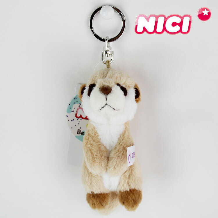 nici キーホルダー ミーアキャット ニキ キーホルダー バッグチャーム ブランド nici キーリング ニキ キーリング スクールバッグ バッグアクセサリー 学生 高校生 大学生 ぬいぐるみ おしゃれ 可愛い かわいい 人気 動物 マスコット アニマル ギフト プレゼント ペア お揃い