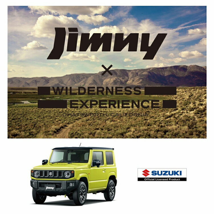 ジムニー tシャツ JB64 ウィルダネスエクスペリエンス ジムニー コラボTシャツ メンズ 半袖Tシャツ SUZUKI スズキ JIMNY ジムニー 半T カットソー クルーネック Tシャツ 半袖 綿100% ジムニーステッカー ジムニーシエラ 男女兼用 ユニセックス トップス アウトドア キャンプ