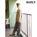 クオルト tシャツ メンズ 長袖Tシャツ QUOLT カットソー クルーネック 長袖Tシャツ 綿100% プリント ロンティー ユニセックス アウトドア キャンプ フェス プレゼント MACADAMIA