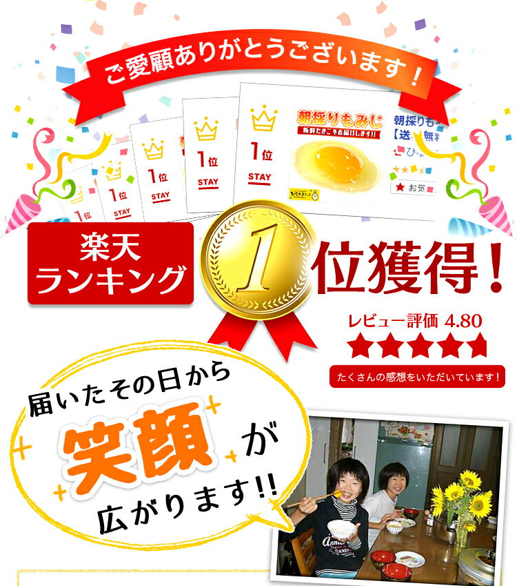 もみじ たまご 80個（破損補償10個含む） 【 九州 熊本県産 新鮮 生卵 卵】【送料無料】 2