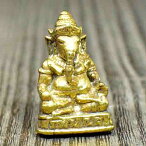 インドの神様 ガネーシャ 置物 ミニ 夢をかなえるゾウ インド神話 ヒンドゥー教 神々 象頭財神【メール便対応可】