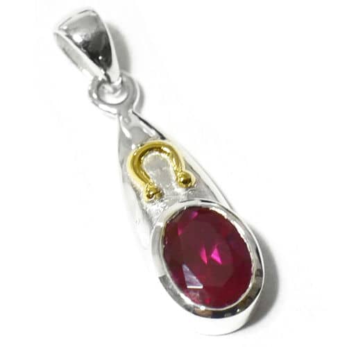 【PETER STONE】黄道十二星座 獅子座(Leo) シルバー&ゴールドプレート ペンダントトップ 7月23日〜8月22日生まれ 西洋占星術【送料無料♪】