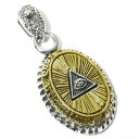 【goodvibrations】プロビデンスの目 スネーク スターリングシルバー ペンダントトップ フリーメイソン Freemason グッドバイブレーション【...