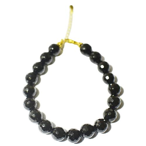 ブラックトルマリン128面カット1...