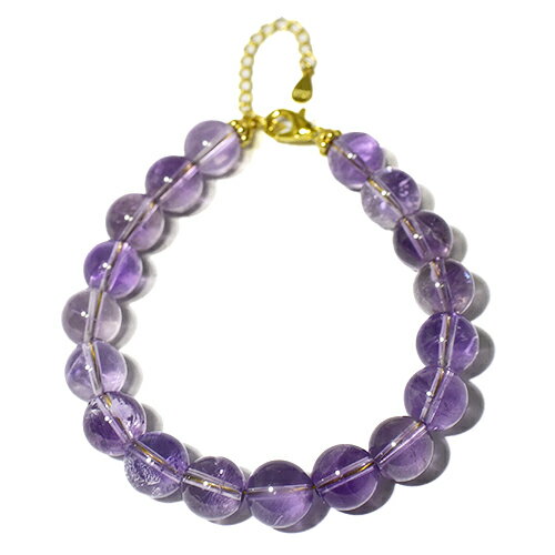 アメジストスターリングシルバーブレ...