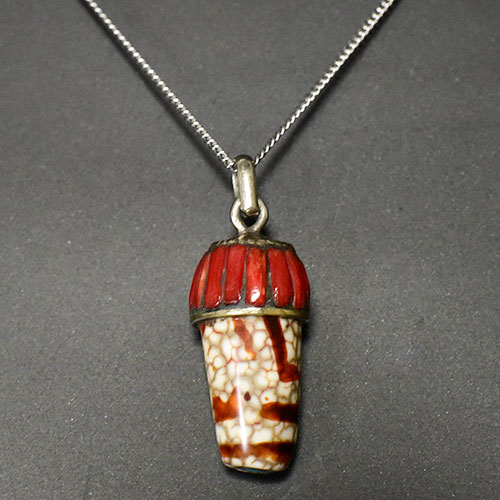 ネックレス 天然水晶 ラブラドライト ムーンストーン 手編み 編み込み ペンダント 青い輝き シラー効果 天然石 パワーストーン お守り ユニセックス ファッションアクセサリー