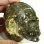 【一点物】アンモナイト化石 ヒューマンスカル（人間頭蓋骨） カービング（彫刻） 295g 白亜紀 マダガ..