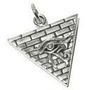 古代エジプト ホルスの眼(ウジャト) スターリングシルバー ペンダントトップ【メール便対応可】