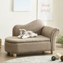 引っかき傷に強い 可愛い ペットソファー ベージュ ソファ 【ペット家具】