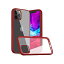 XLAS iPhone 12 Pro  ǿ ꥢ case Хѡ ե12 ͵  Ʃ ɻ  iPhone 12 12 Pro 6.1 Inch (Clear/Red) iphone 12 / 12pro 6.1