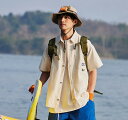メンズファッション 半袖シャツ 男女兼用 カジュアル サマーアウター 春夏 2024新作★全2色
