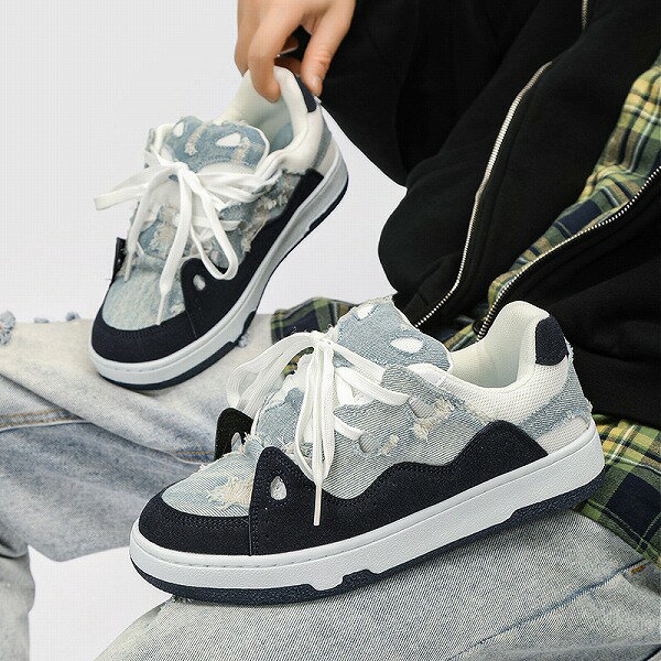 メンズ シューズ・靴 スニーカー 男女兼用 ストリート系 ウォーキング 新作★全2タイプまとめ