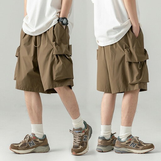 メンズファッション ワーク風 ハーフパンツ 男女兼用 無地 半ズボン 春夏 2024新作★全3色 メンズファッション ワーク風 ハーフパンツ 男女兼用 無地 半ズボン 春夏 2024新作★全3色
