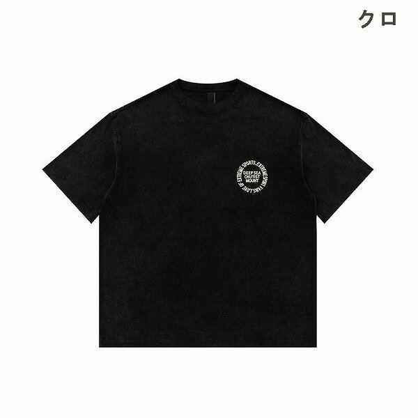 メンズファッション ラウンドネック 半袖Tシャツ 男女兼用 ストリート系 トップス 春夏 2023新作★全3色