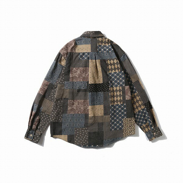 メンズファッション エスニック柄 長袖シャツ 男女兼用 ストリート系 サマーアウター 春秋 2023新作★