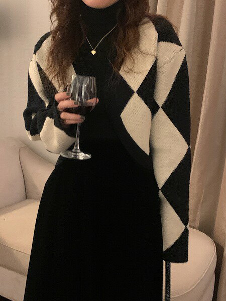 ニット セーター ゆったり 気質 韓国系 エレガント系