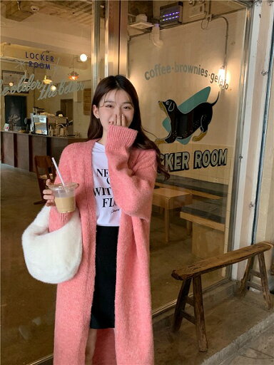 ニット セーター コート ゆったり 可愛い 韓国系 エレガント系 ニット セーター コート ゆったり 可愛い 韓国系 エレガント系