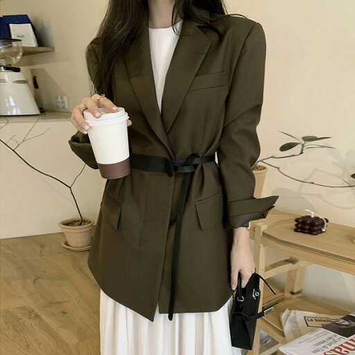 気質 ギャザー チュニック ロングワンピース+シャツ コート 通勤 chic韓国ファッション 気質 ギャザー チュニック ロングワンピース+シャツ コート 通勤 chic韓国ファッション